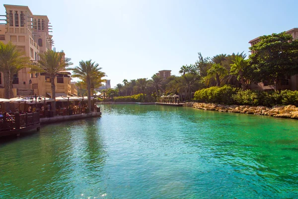 Madinat Jumeirah hotel in Dubai — Stock Photo, Image