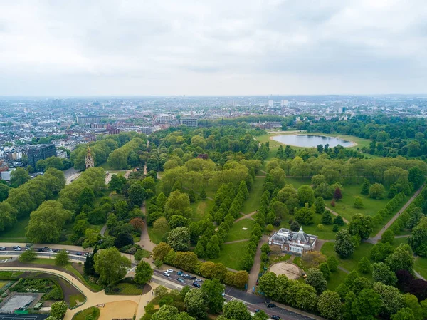 Vista Aerea Sul Parco Hyde Londra — Foto Stock