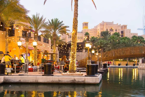 Souk Madinat marknadsplats i Dubai — Stockfoto