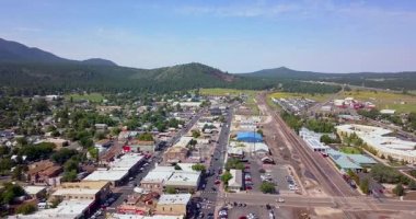 Williams, Arizona şehir merkezinde görünümünü