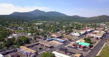 Williams, Arizona şehir merkezinde görünümünü