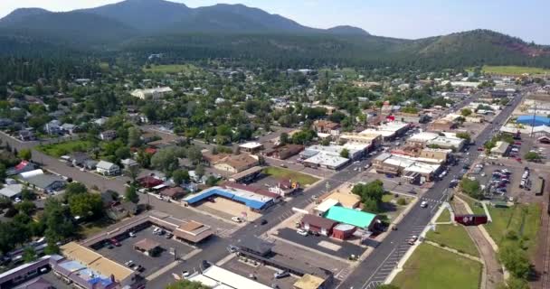 Vue du centre-ville de Williams, Arizona 