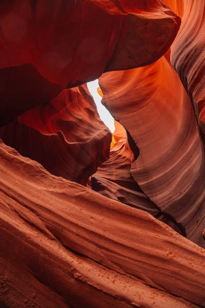 Antilopenschlucht Ist Die Häufigsten Fotografierte Schlucht Amerikanischen Südwesten Befindet Sich — Stockfoto