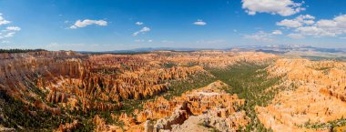 Bryce Canyon Panorama - günbatımı noktası, Bryce Canyon Milli Parkı, Utah, Amerika.