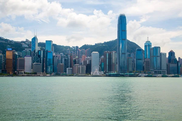 Septiembre 2017 Hong Kong Hermosa Vista Ciudad Hong Kong Vista —  Fotos de Stock