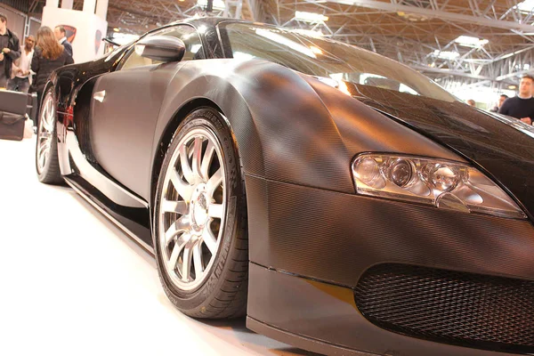 Birmingham Október 2012 Bugatti Veyron Autó Top Gear Autó Kiállítás — Stock Fotó