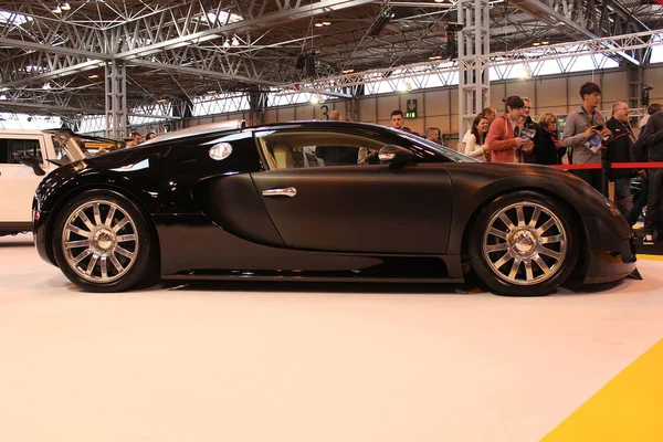 Birmingham Octobre 2012 Bugatti Veyron Salon Top Gear Birmingham Royaume — Photo