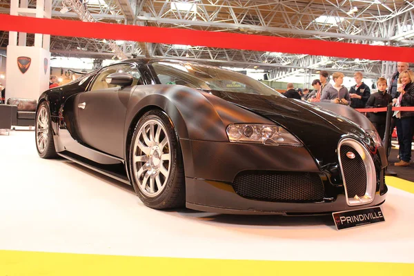 Birmingham Octobre 2012 Bugatti Veyron Salon Top Gear Birmingham Royaume — Photo