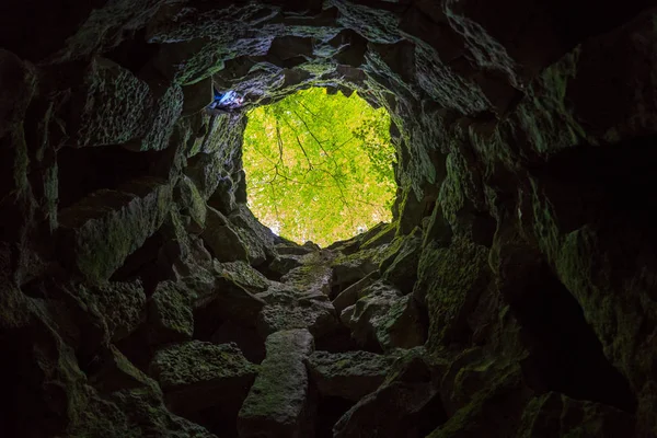 Περίφημη Μύηση Καλά Στο Quinta Regaleira Sintra Πορτογαλία — Φωτογραφία Αρχείου