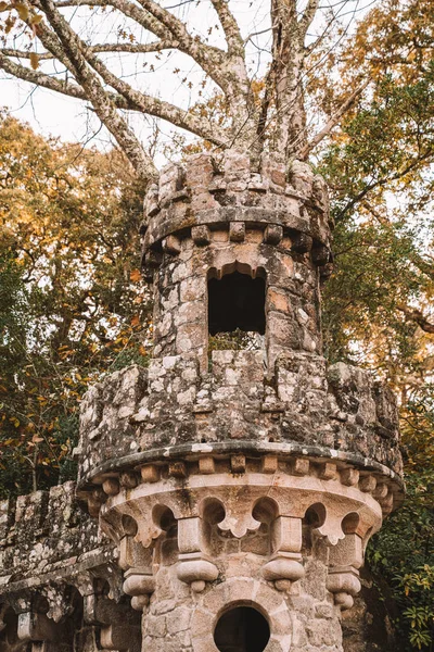 Architecture Elements Regaleira Palace Quinta Regaleira Located Sintra Portugal — Stock Photo, Image