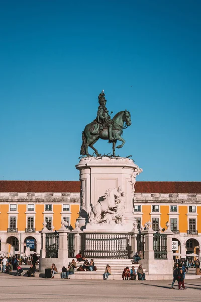 Lisboa Portugal Septiembre 2017 Arco Rua Augusta Monumento Histórico Triunfal — Foto de Stock