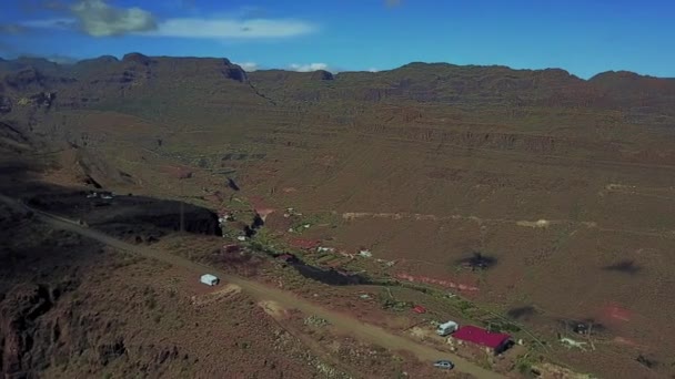 Дивовижні Повітряні Видом Гранд Каньйон Долину Зверху — стокове відео