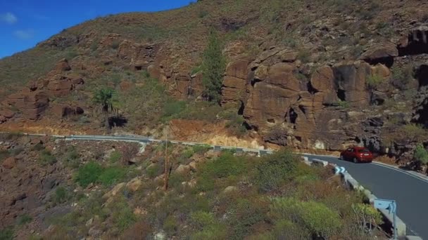 Vista Aérea Las Colinas Montañas Del Gran Cañón Desde Arriba — Vídeo de stock