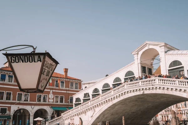 Venecia Italia Abril 2018 Hermosa Arquitectura Venecia Con Increíbles Edificios — Foto de Stock