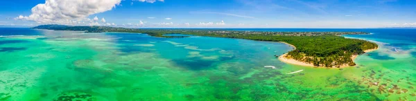 Beautiful Blue Sea Tropical Maldives Romantic Atoll Island Paradise Luxury — Stock Photo, Image