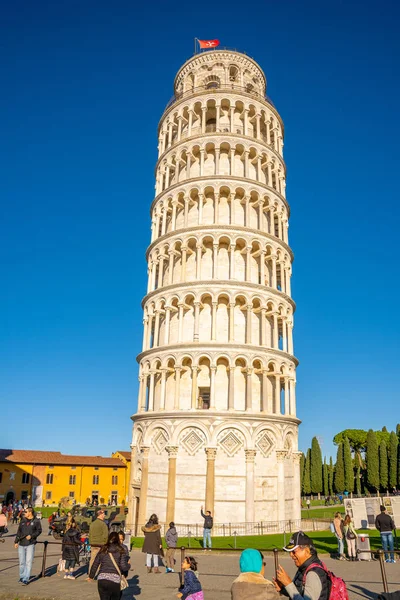 Pisa Talya Mayıs 2019 Pisa Kulesi Pisa Talya Güneşli Bir — Stok fotoğraf