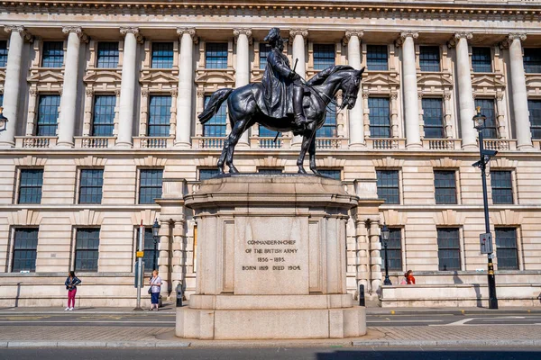 Londres Reino Unido Maio 2019 Estátua George Duke Cambridge Whitehall — Fotografia de Stock