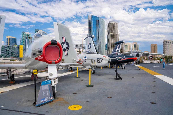 San Diego California Usa June 2019 Uss Midway Carrier Museum — Stock Photo, Image