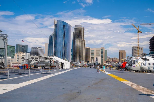 San Diego California Usa Juni 2019 Uss Midway Carrier Museum — Stockfoto