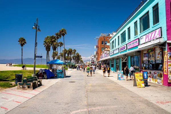 Junho 2019 Los Angeles Eua Espírito Ensolarado Califórnia Distrito Venice — Fotografia de Stock