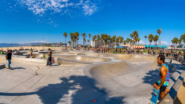 Czerwca 2019 Los Angeles Usa Słoneczny Duch Kalifornii Dzielnicy Venice — Zdjęcie stockowe