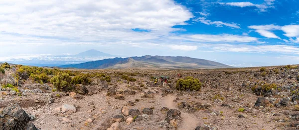 Όμορφο Τοπίο Της Τανζανίας Και Της Κένυας Από Kilimanjaro Βουνό — Φωτογραφία Αρχείου