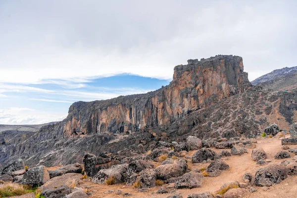 Όμορφο Τοπίο Της Τανζανίας Και Της Κένυας Από Kilimanjaro Βουνό — Φωτογραφία Αρχείου