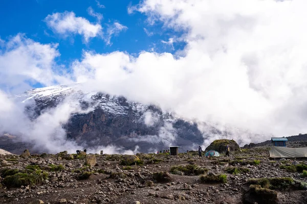 Panoramic View Mount Kilimanjaro Tanzania Beautiful Mountain Africa — Stock Photo, Image