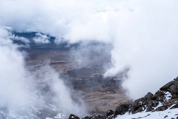 Panoramic View Mount Kilimanjaro Tanzania Beautiful Mountain Africa — Stock Photo, Image