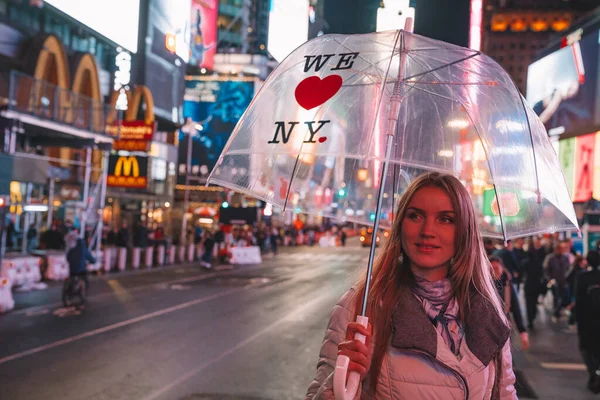 New York Usa Maj 2019 Glad Upphetsad Dam New York — Stockfoto