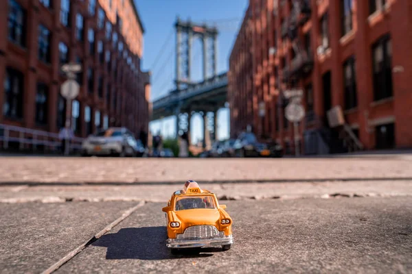 New York Amerikai Egyesült Államok 2019 Május Taxi Modell Parkolt — Stock Fotó