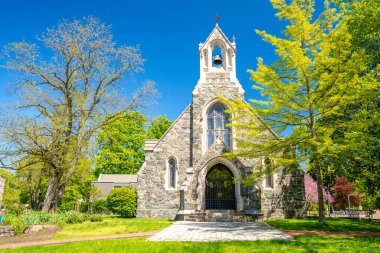 Cambridge, Massachusetts, ABD 'deki Harvard Üniversitesi Kilise Binası..