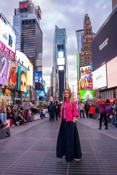 New York Usa Maj 2019 Sexig Tjej New York City — Stockfoto