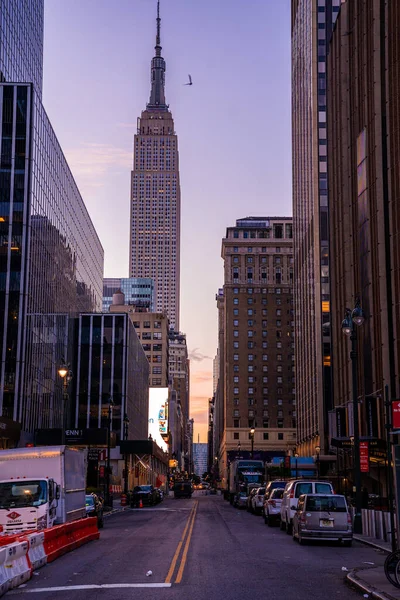 New York City April 2020 전염병 유행하는 동안이른 뉴욕의 스퀘어 — 스톡 사진