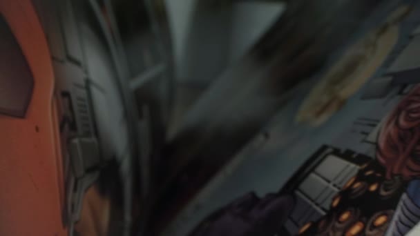 New York, États-Unis. 20 mai 2020. Vue rapprochée de la bande dessinée. Vue macro. de l'intérieur des bandes dessinées.