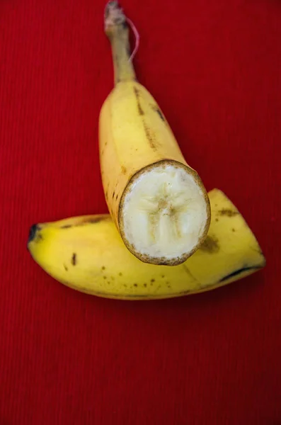 Banana potassium power — Stock Photo, Image