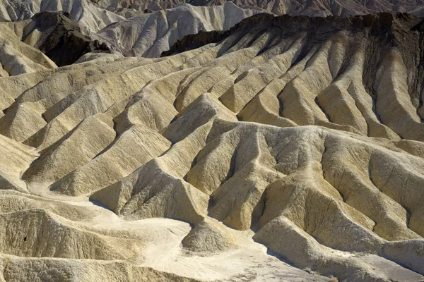 Earth\'s crust and badlands in the death valley national park