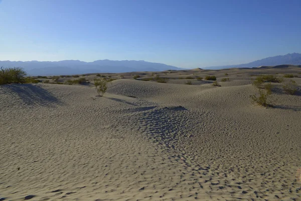 Sable Dunes Dans Vallée Mort — Photo