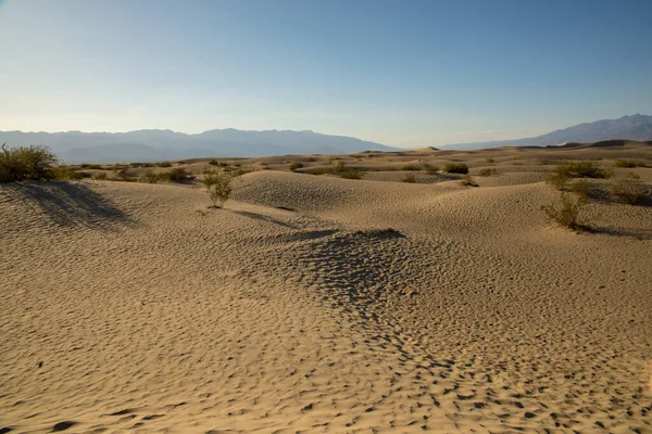 Uma Viagem Oeste Dos Eua Dunas Vale Morte — Fotografia de Stock