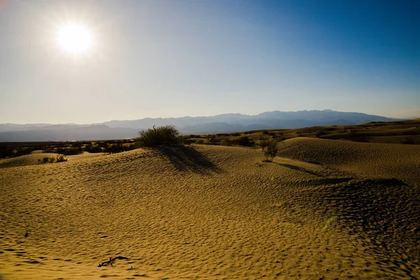Trip West Usa Death Valley Dunes — Stock Photo, Image