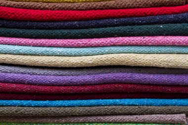 Renkli kumaş arka plan 