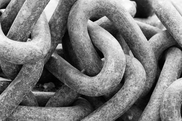 Thick Industrial Chains — Stock Photo, Image