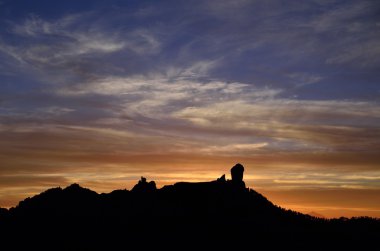 Renkli gün batımı, Gran canaria