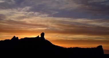 Renkli gün batımı, Gran canaria