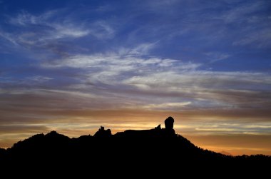 Renkli gün batımı, Gran canaria