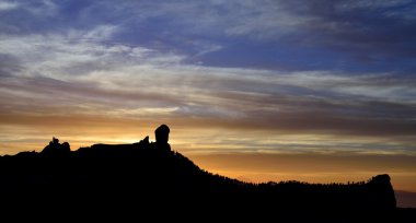 Renkli gün batımı, Gran canaria
