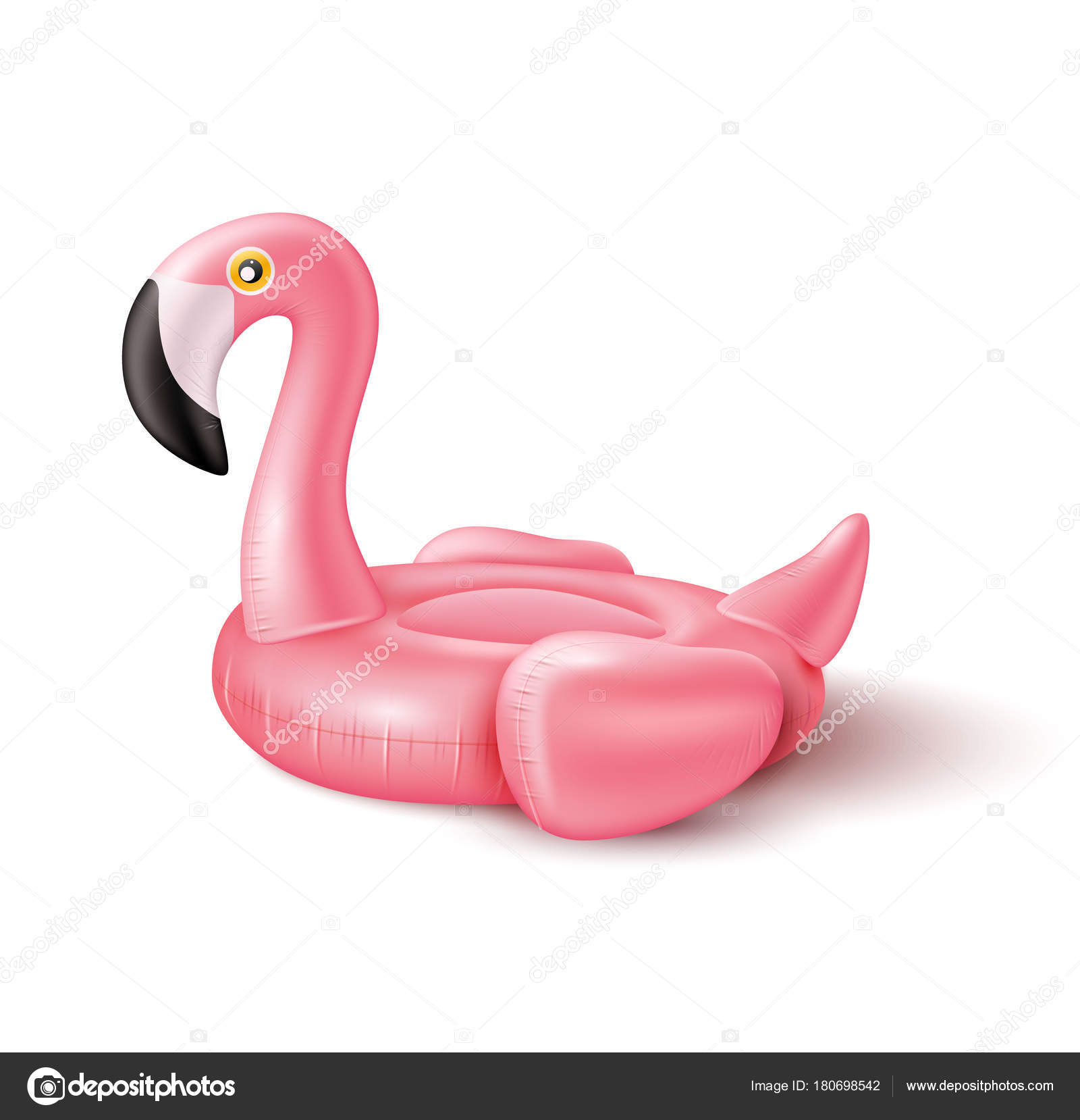 pink flamingo inflatable pool