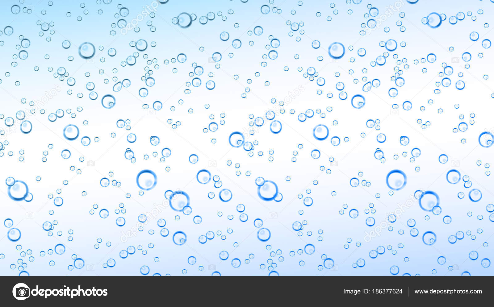 現実的なベクトル炭酸ミネラル水の気泡 ストックベクター C Irinabelokrylova