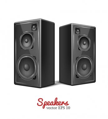 Vektör ses hoparlör, hoparlör simgesini