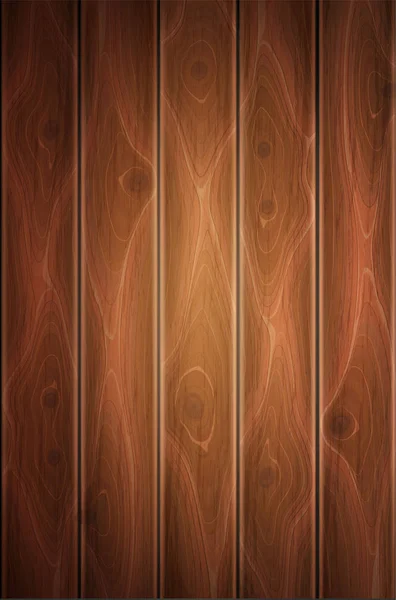 Textura de fondo de madera realista vectorial — Vector de stock
